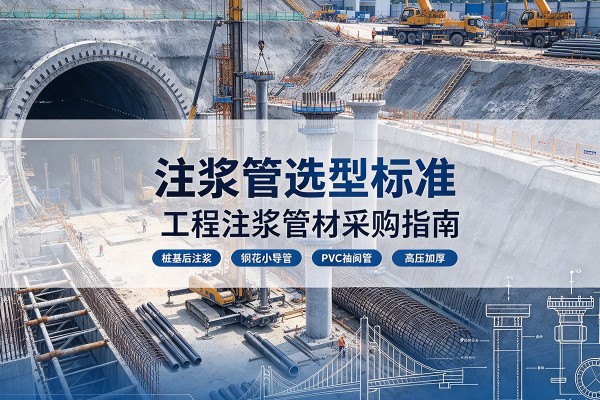 朗县注浆管选型标准